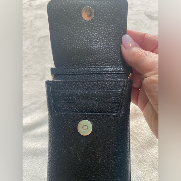 Kate Spade Phone Crossbody Bag Color: Black - Picture 3 of 10